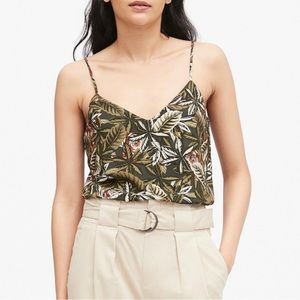 Banana Republic Tiger Print Strappy Camisole Size Small